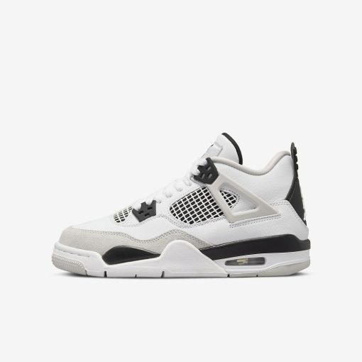 Jordan 4 Retro Military Black (GS)