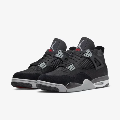 Jordan 4 Retro SE Black Canvas_1